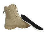 Ryno Gear Tactical Combat Boots with CoolMax Lining (Beige) (8, 9)