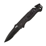 SOG Escape Folding Knife w/Glass Breaker