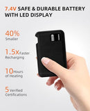 Men's Heated Vest with Battery Pack Included 7.4V, Electric Warm Vest for Winter