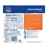Mountain House Chicken & Dumplings | Freeze Dried Backpacking & Camping Food |2 Servings