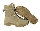 Ryno Gear Tactical Combat Boots with CoolMax Lining (Beige) (8, 9)