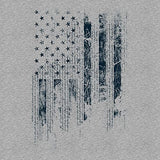 Grunt Style 1776 Flag Men's T-Shirt (Heather Grey, Large)