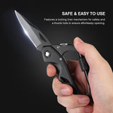 Multitool Carabiner with Pocket Knife, Bottle Opener, Window Breaker and Screwdriver