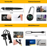 ANTARCTICA Emergency Survival Gear Kits 60 in 1 Functionality