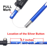 Aluminum Collapsible Ultralight Unisex Hiking Trekking Pole