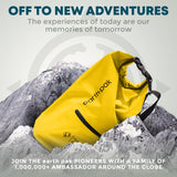 Earth Pak Waterproof Dry Bag with Zippered Pocket