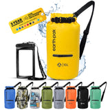 Earth Pak Waterproof Dry Bag with Zippered Pocket