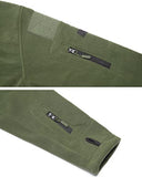 ReFire Gear Men's Military Tactical Sport Fleece Hoodie Jacket, Army Green