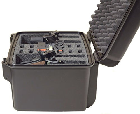 Case Club (qty 204) 9mm Ammo Long Term Waterproof Storage Case