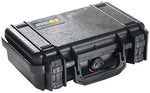 Pelican 1170 Pistol Case (for compact and subcompact guns) - Black