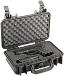 Pelican 1170 Pistol Case (for compact and subcompact guns) - Black