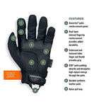 Mechanix Wear - M-Pact Covert Tactical Gloves (X-Large, Black)