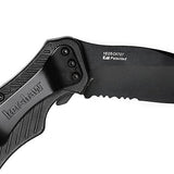 Kershaw Clash Black Serrated Folding Knife