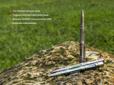 EdisonBright Titanium Alloy Tactical Pen/Light